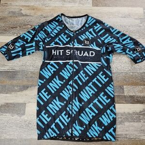 Wattie Ink Men's Medium Cycle Jersey Hit Squad